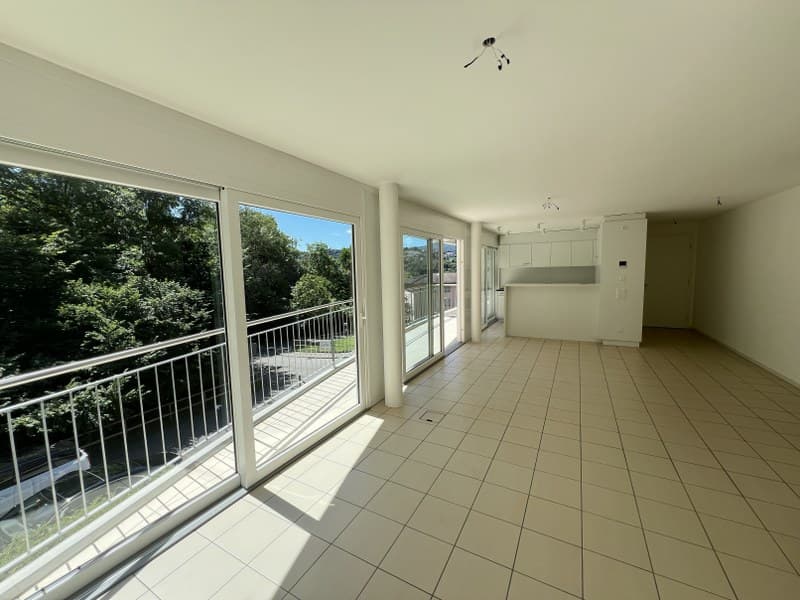 3.5-ROOM APARTMENT WITH LARGE TERRACE, IN THE GREEN LANDSCAPE
