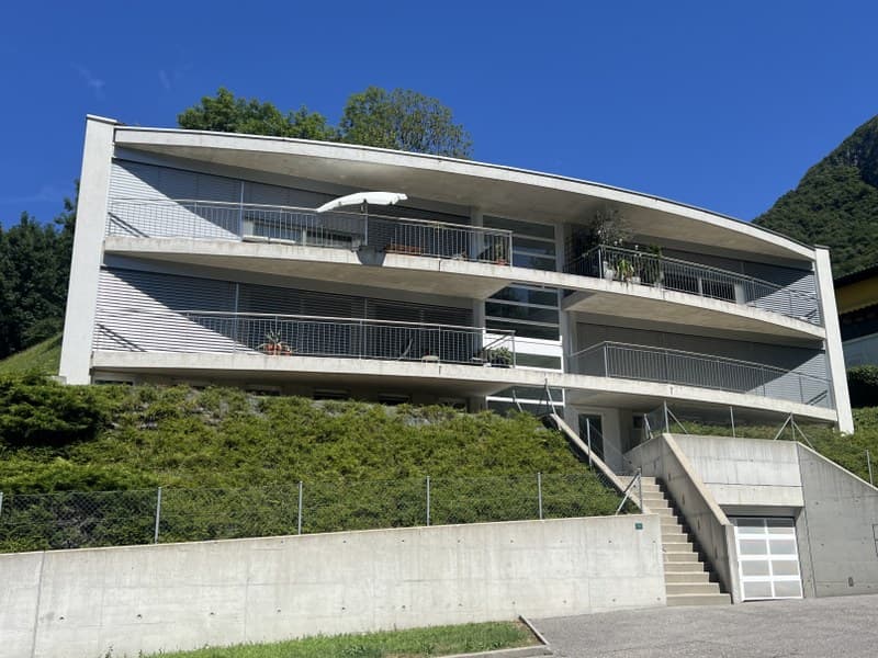 3.5-ROOM APARTMENT WITH LARGE TERRACE, IN THE GREEN LANDSCAPE