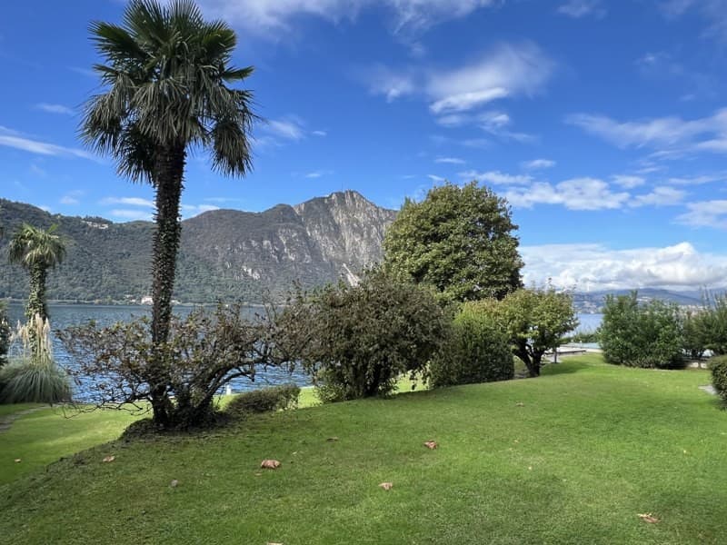 MERAVIGLIOSO ATTICO IN RESIDENZA IN RIVA AL LAGO