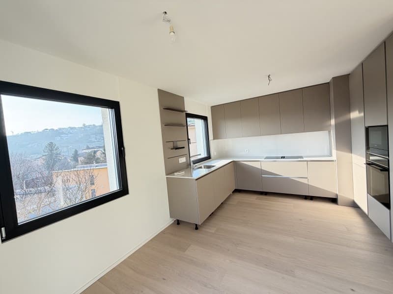 4.5-ROOM PENTHOUSE APARTMENT WITH LAKE VIEW IN ELEGANT BUILDING