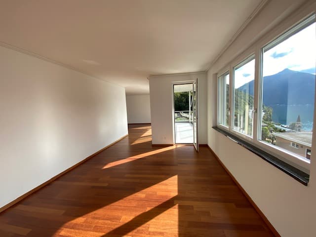 MERAVIGLIOSO ATTICO CON AMPIA TERRAZZA E PANORAMICA VISTA LAGO 