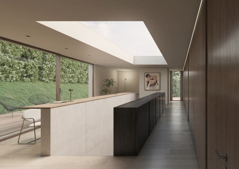 Occasione unica nella Collina d’Oro – Terreno di 776 mq con progetto approvato e vista lago