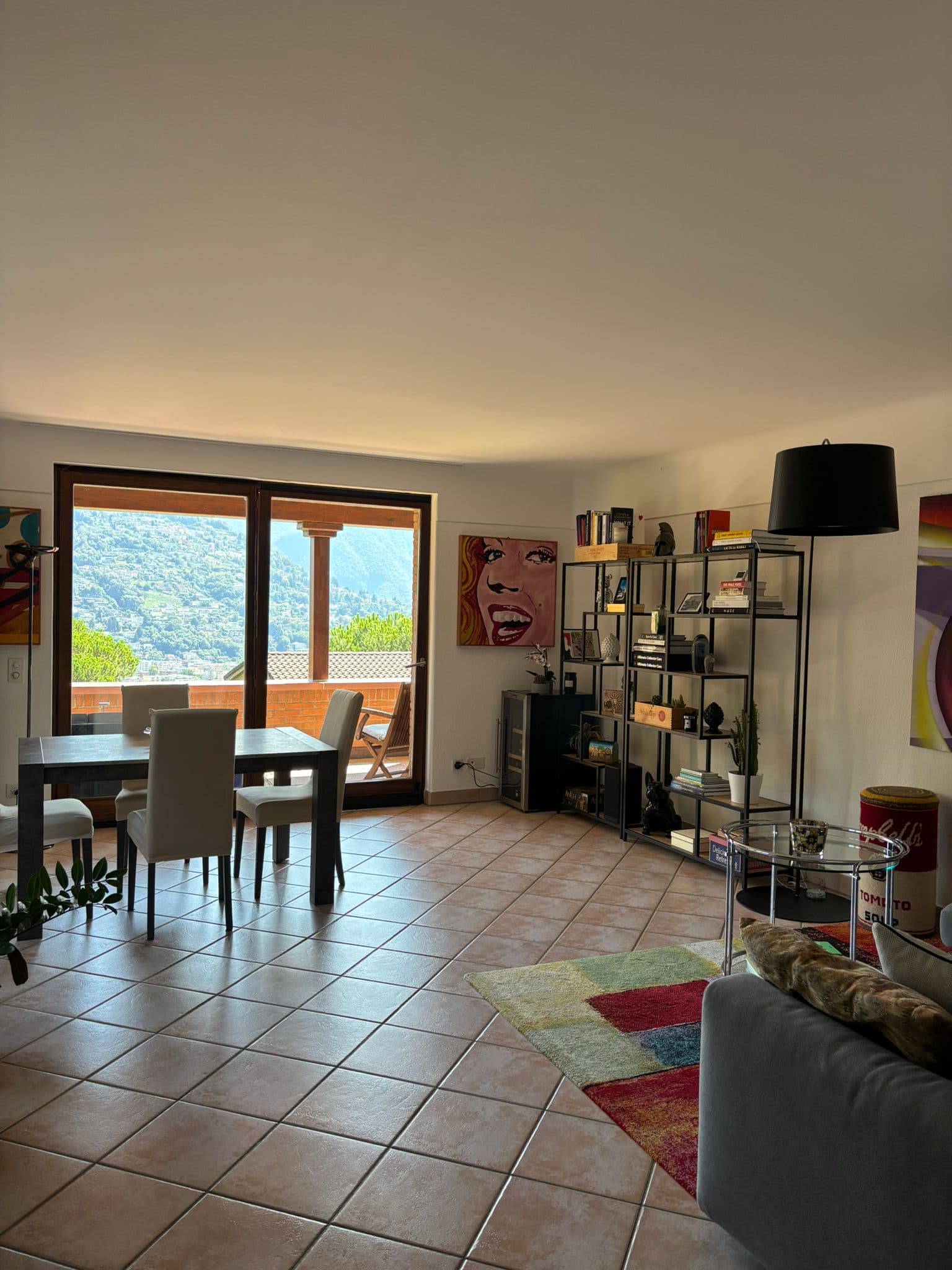 LUMINOSO APPARTAMENTO 3.5 LOCALI CON SPLENDIDA VISTA LAGO