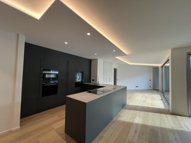 FAVOLOSO ATTICO DI NUOVA COSTRUZIONE, CON MERAVIGLIOSA VISTA LAGO