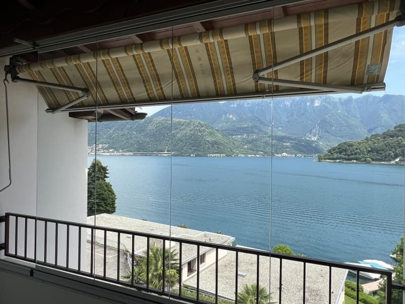 SPAZIOSO APPARTAMENTO 3.5 LOCALI CON SPLENDIDA VISTA LAGO