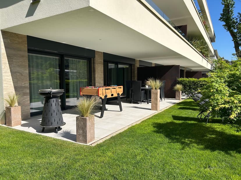 NUOVO APPARTAMENTO 3.5 LOCALI CON TERRAZZA E GIARDINO