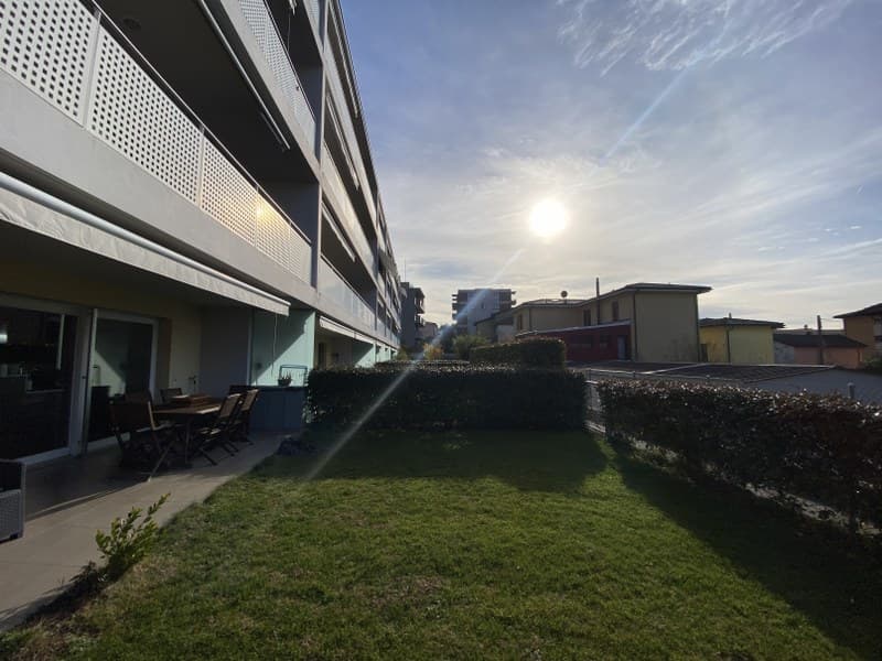 APPARTAMENTO 5.5 LOCALI CON GIARDINO - IDEALE PER LA TUA FAMIGLIA