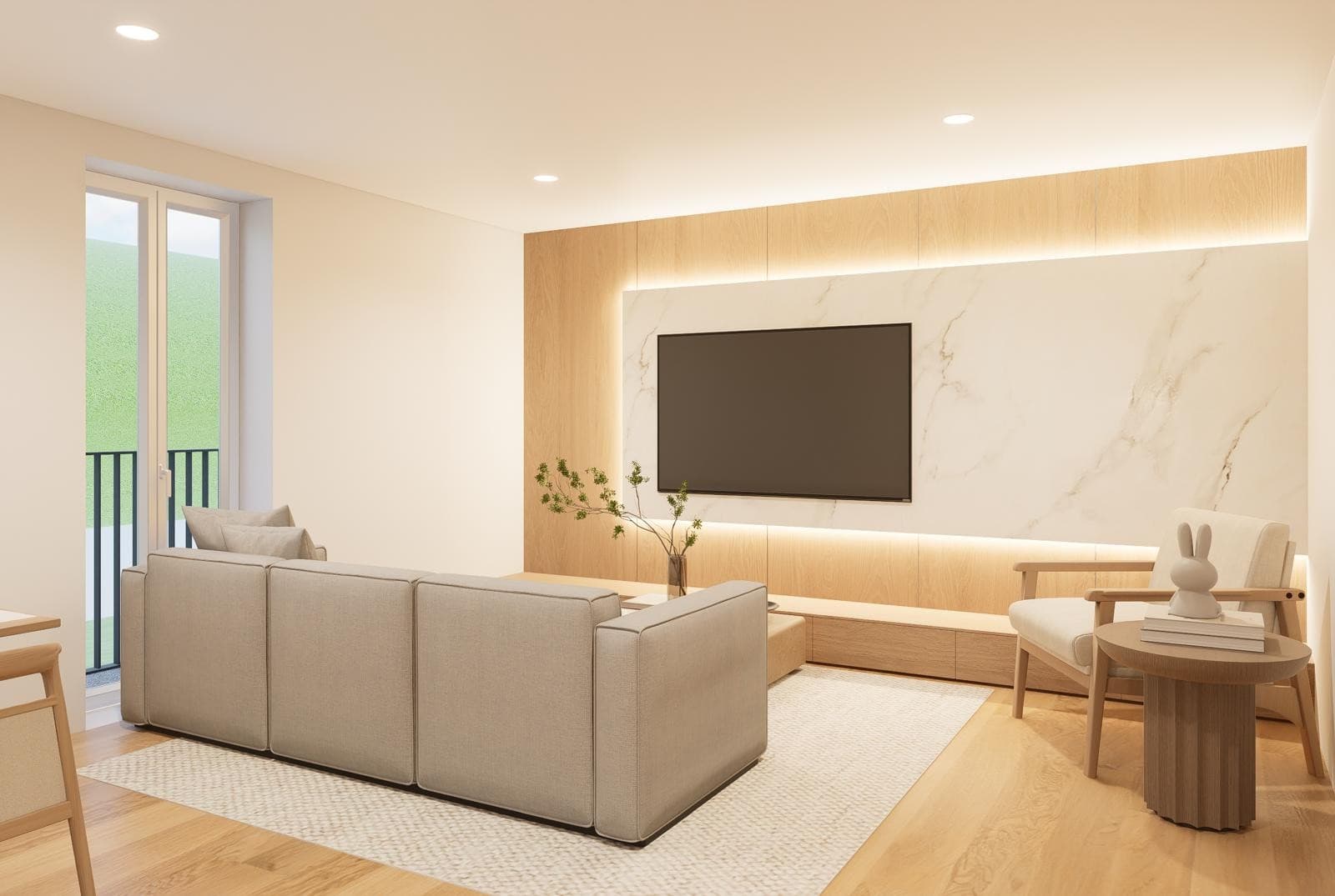 NEWLY BUILT 3.5-ROOM APARTMENT WITH GARDEN